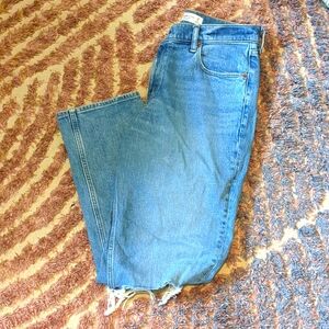 Abercrombie Curve Love 90s Straight Jeans